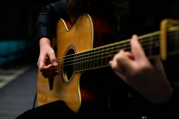기타를 남자의 — 스톡 사진