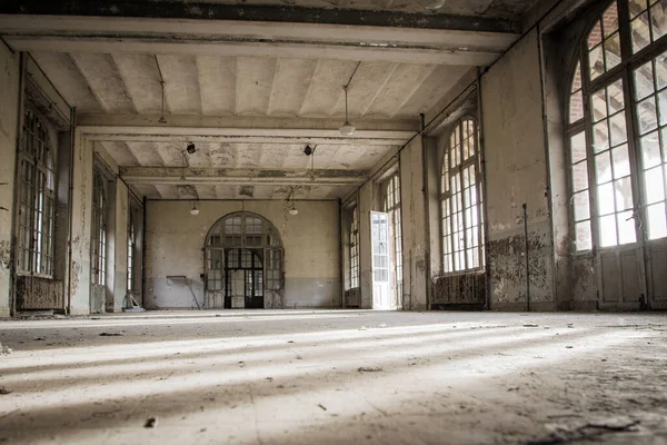 Interior Antiguo Edificio Abandonado — Foto de Stock