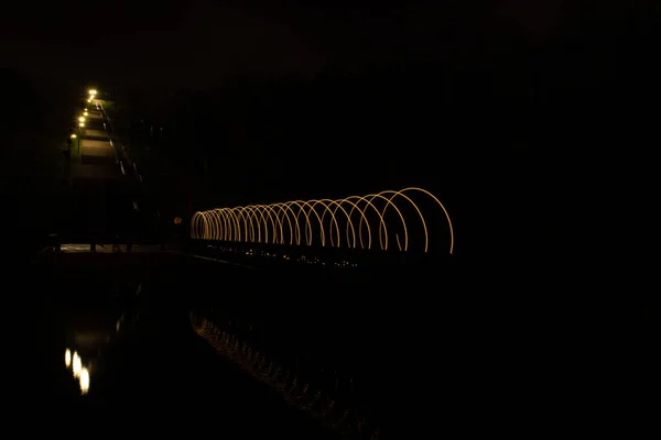 Анотація Заморожування Світла Несуттєвий Фон Природи — стокове фото