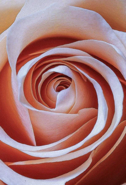 Pionowy Strzał Róży Kwitnącej Ogrodzie — Zdjęcie stockowe