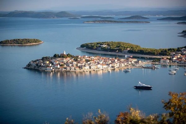 Hermoso Paisaje Primosten Dalmacija Croacia —  Fotos de Stock