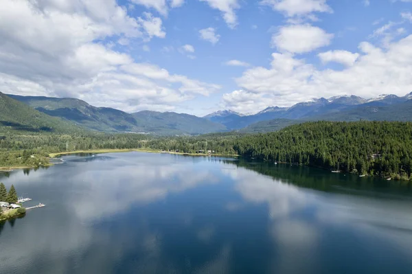 Vue Aérienne Lac Alta Whistler — Photo