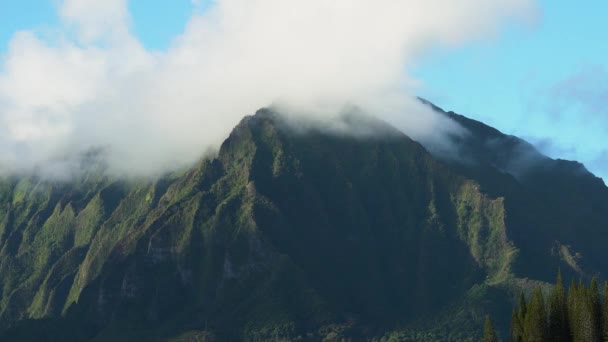 Atemberaubende Aussicht Auf Die Wunderschönen Berge — Stockvideo