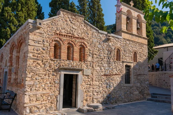 Kera Kardiotissa Monastery Greece Sep 2021 Kera Kardiotissa Monastery Crete — Fotografia de Stock