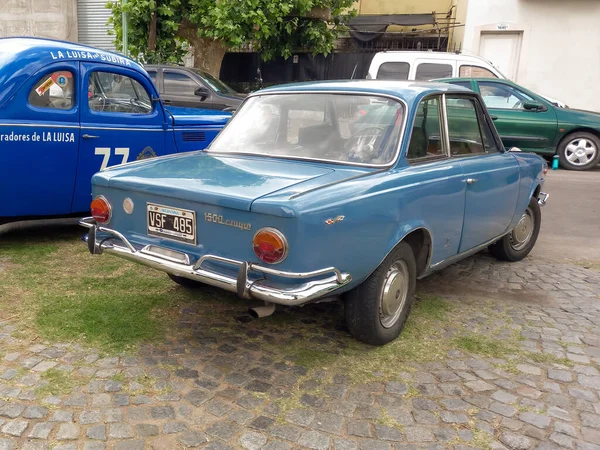 Lomas Zamora Argentina Dec 2021 Sporty Light Blue Fiat 1500 — Stock Photo, Image