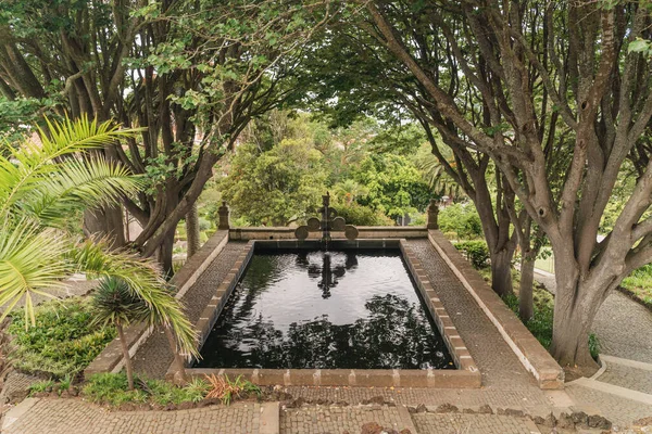 Fountain Jardim Duque Terceira Terceira Island Azores Portugal — Fotografia de Stock