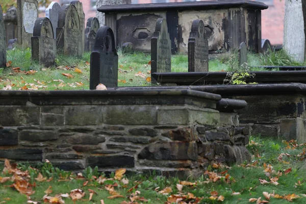 Halifax Canada Sep 2021 Old Cemetery Headstones Downtown Graveyard Halifax — Fotografia de Stock