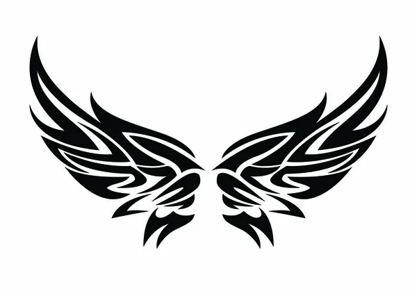 Wings Icon Vector Illustration — Stock Vector