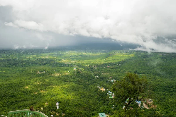 Luftaufnahme Der Berge Morgen — Stockfoto