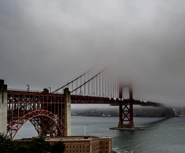 Чудовий Знімок Золотої Брами Сан Франциско Сша — стокове фото