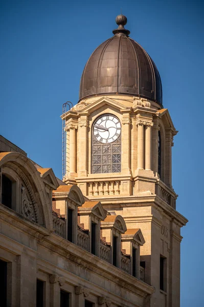 Lethbridge Historisches Postgebäude Sommer — Stockfoto