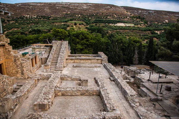 크리티 2021 그리스 크레타에 크노소스 궁전의 — 스톡 사진