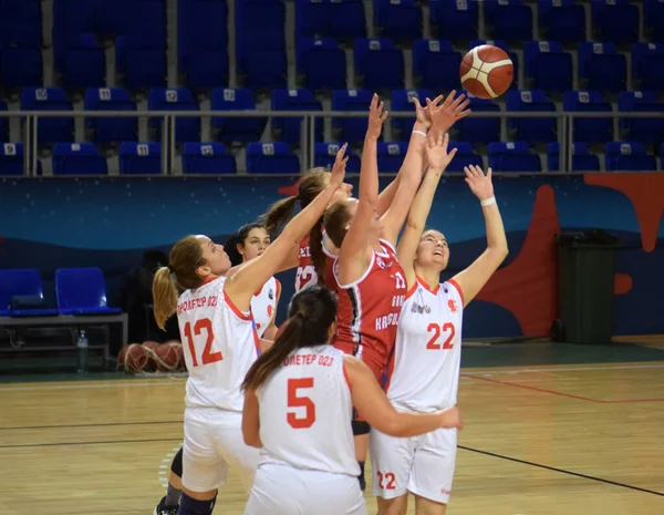 Match Basket Ball Féminin Proleter 023 Zrenjanin Radniki Kragujevac Décembre — Photo