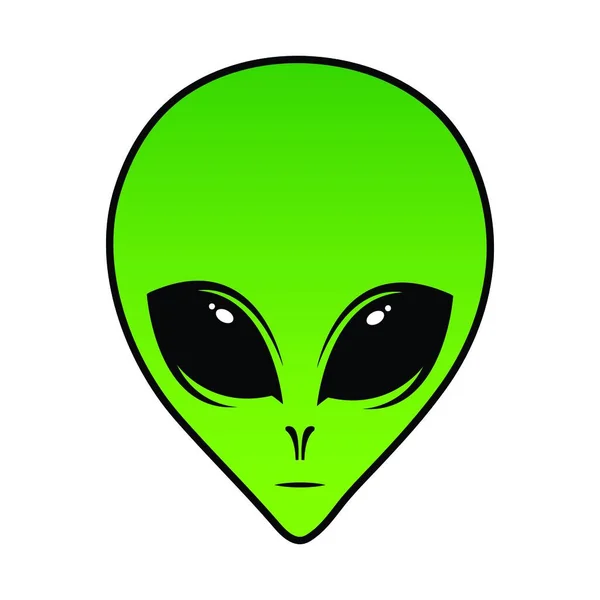 Alien Icon Cartoon Illustration Cute Monster Vector Icons Web — Stockvector