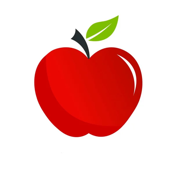 Apple Pictogram Vector Illustratie — Stockvector