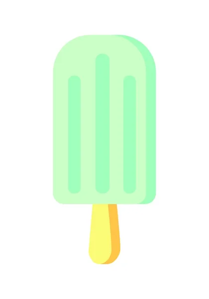 Морозиво Вектор Плоский Колір Значок — стоковий вектор