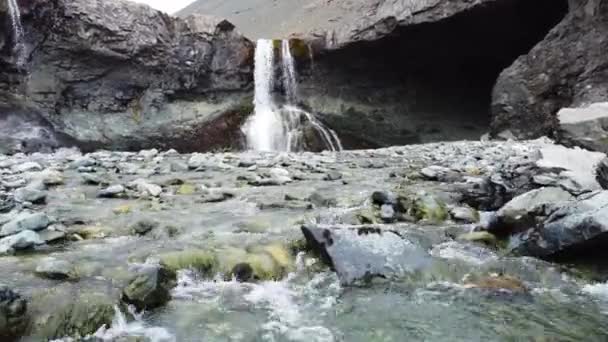 Bela Cachoeira Floresta — Vídeo de Stock