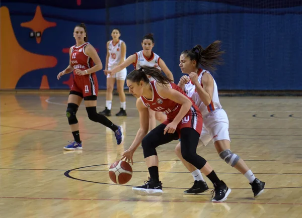 Αγώνας Γυναικείου Μπάσκετ Proleter 023 Zrenjanin Και Radniki Kragujevac Δεκεμβρίου — Φωτογραφία Αρχείου
