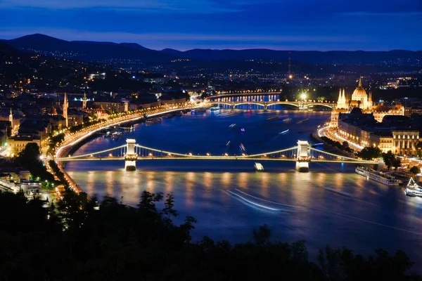 Budapest Węgiersko Lipiec 2019 Widok Miasto Barcelona Katalonia Hiszpania — Zdjęcie stockowe