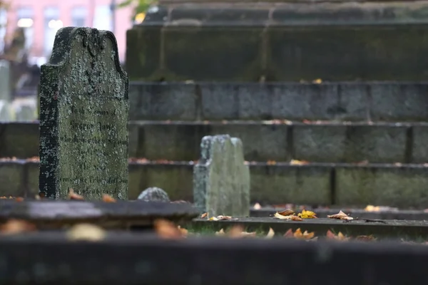 Halifax Canada 2021 Vecchie Lapidi Del Cimitero Cimitero Del Centro — Foto Stock