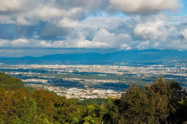 Blick Auf Die Stadt Barcelona — Stockfoto