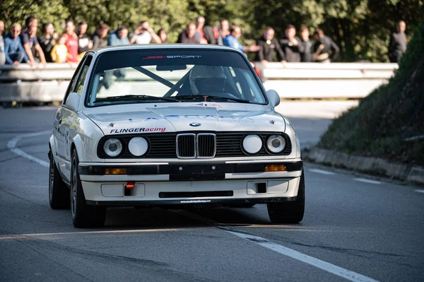 Barcelona Spanyolország November 2021 Rally Hegymászás Sant Feliu Codines Bmw — Stock Fotó