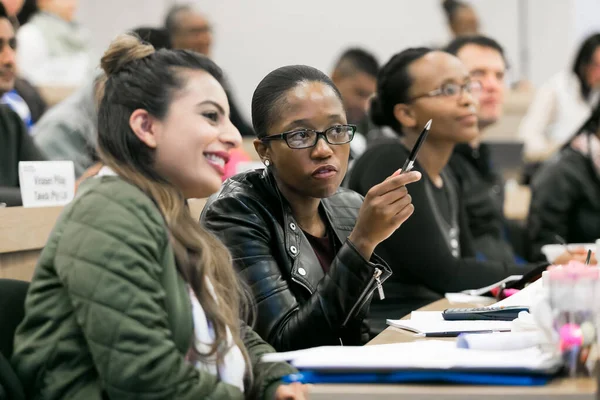 Johannesburg South Africa September 2017 Diverse Adult Delegates Attending Business — Stock Photo, Image