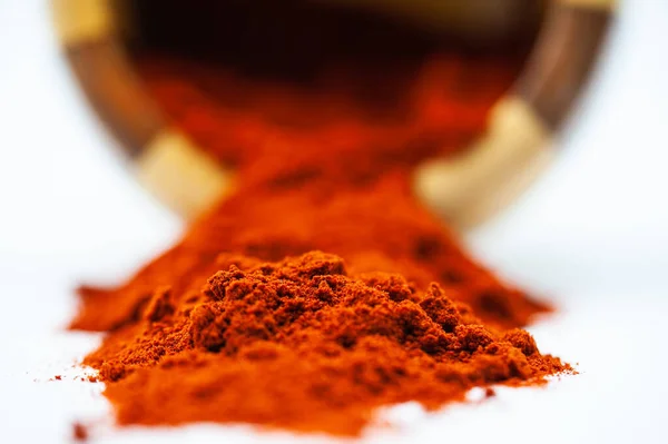 Primer Plano Una Pila Chile Rojo Picante — Foto de Stock