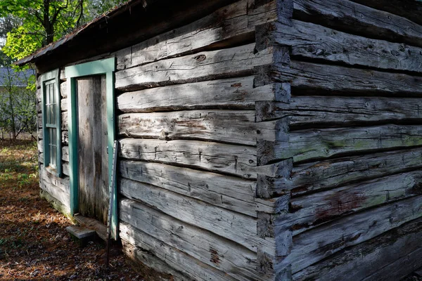 Vieille Maison Bois Dans Forêt — Photo