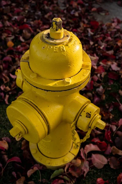 Alter Rostiger Metallhydrant Auf Der Straße — Stockfoto