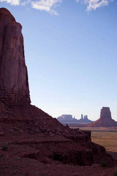 North Window Looking Floor Monument Valley Monument Valley Navajo Tribal — Stockfoto