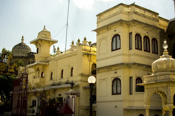 Hermosa Arquitectura Del Palacio Ciudad Udaipur —  Fotos de Stock