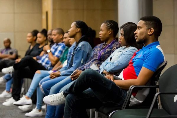 Johannesburg South Africa February 2018 Diverse Adult Students Attending Class — Stock Photo, Image