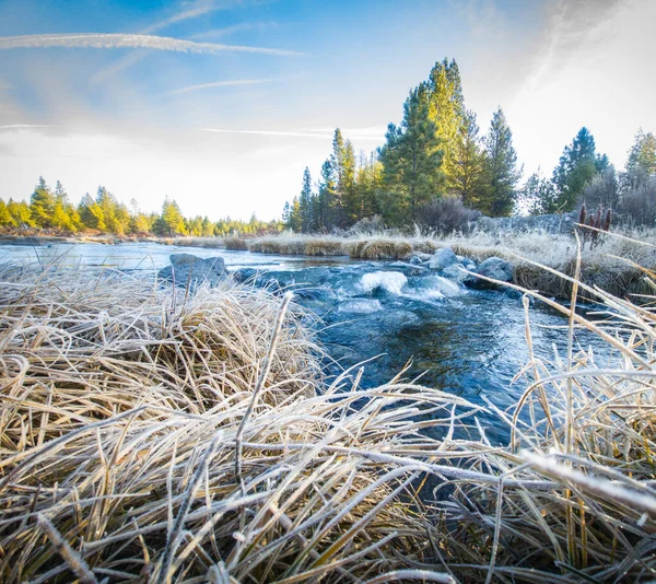 Beautiful Landscape River Lake Background — Stock Photo, Image