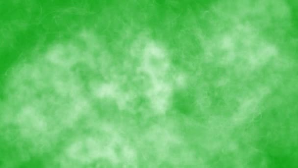 Animazione Schermo Verde Nebbia Vfx — Video Stock