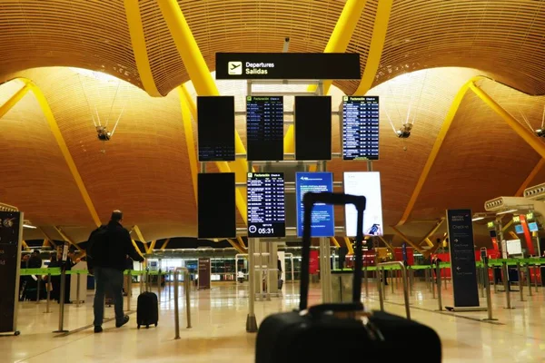 Interior Terminal Aeroporto — Fotografia de Stock