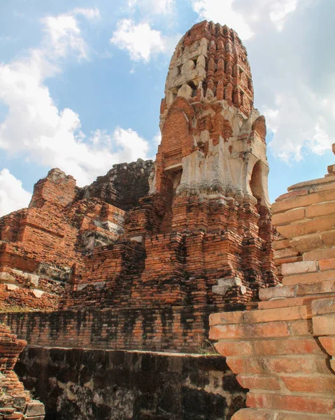 Starověké Zříceniny Chrámu Thajska — Stock fotografie