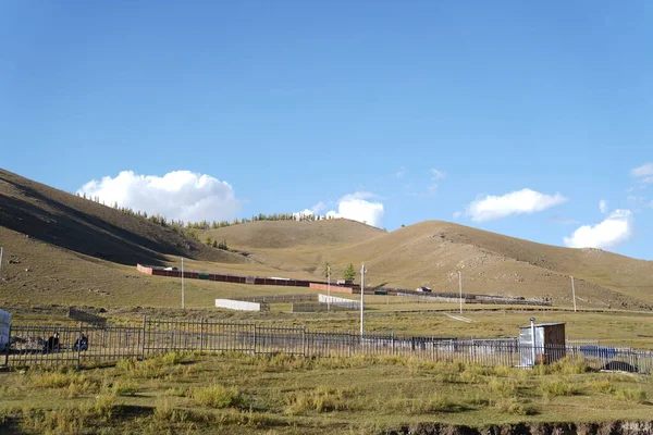 Srail Kuzeyindeki Dağların Manzarası — Stok fotoğraf