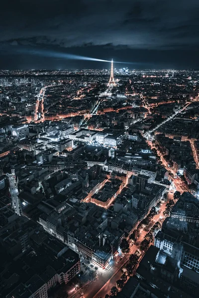 Vista Aérea Cidade Paris França — Fotografia de Stock