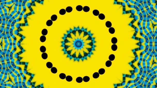Hypnotic Pattern Abstract Background Motion — Video Stock