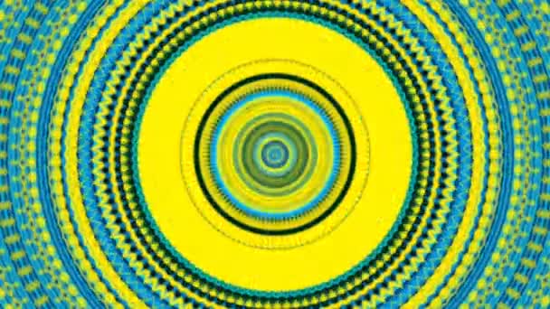 Pola Hipnotis Latar Belakang Abstrak Dalam Gerak — Stok Video