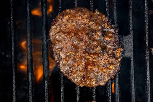 Grillowane Mięso Grillu — Zdjęcie stockowe