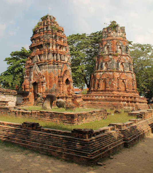 Ruínas Antigas Templo Cidade Tailândia — Fotografia de Stock