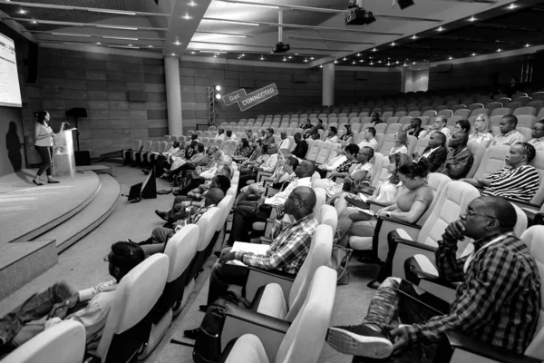 Joanesburgo África Sul Fevereiro 2019 Delegados Presentes Uma Conferência Contabilidade — Fotografia de Stock