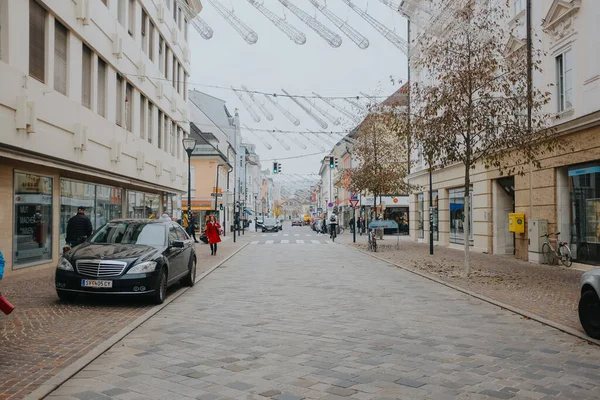 Utsikt Över Stockholms Gator Sverige — Stockfoto