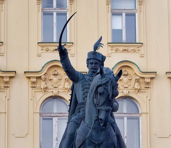 Socha Svatého Petra Pavla Městě Starého Města České Republiky — Stock fotografie