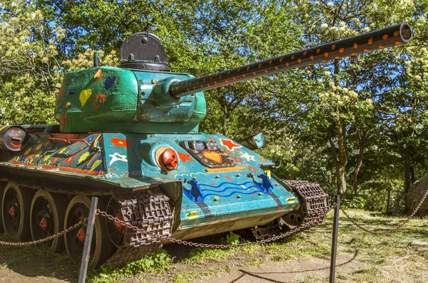 Old Military Tank Park — Stock Photo, Image