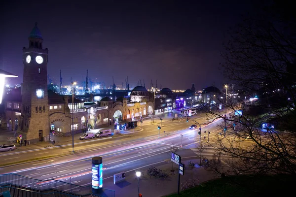 スウェーデンのストックホルム市の夜景は — ストック写真