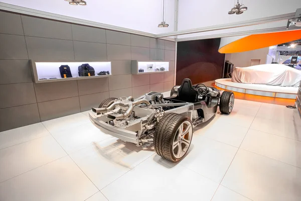 Johannesburg South Africa October 2011 Mclaren Mp4 12C Chassis Display — Stock Photo, Image