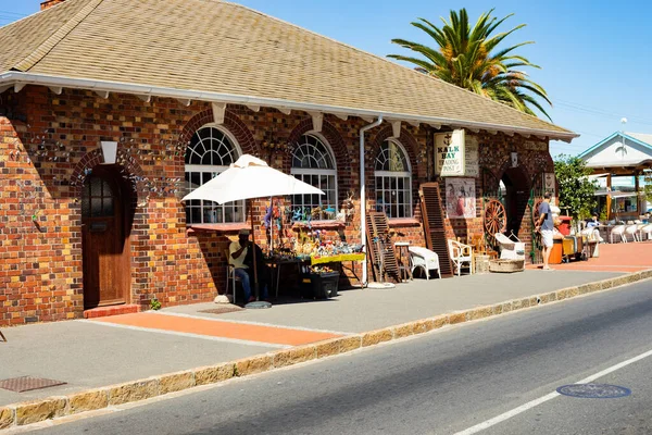 Kapstadt Südafrika März 2021 Einzelhandelsgeschäfte Der Küstenstadt Kalk Bay — Stockfoto
